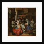 As the Old Sing, so Pipe the Young, c.1663-5 by Jan Havicksz. Steen