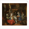 As the Old Sing, so Pipe the Young, c.1663-5 by Jan Havicksz. Steen