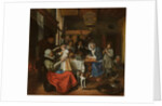As the Old Sing, so Pipe the Young, c.1663-5 by Jan Havicksz. Steen