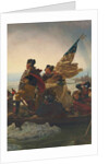 Washington Crossing the Delaware River, 25th December 1776, 1851 by Emanuel Gottlieb Leutze