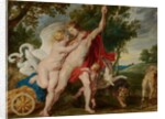 Venus Trying to Restrain Adonis from Departing for the Hunt, c.1600-1700 by Peter Paul Rubens