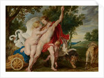 Venus Trying to Restrain Adonis from Departing for the Hunt, c.1600-1700 by Peter Paul Rubens