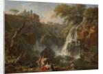 The Waterfalls at Tivoli, with the Villa of Maecenas, c.1740-50 by Claude Joseph Vernet