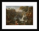 The Waterfalls at Tivoli, with the Villa of Maecenas, c.1740-50 by Claude Joseph Vernet