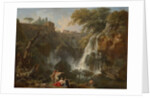 The Waterfalls at Tivoli, with the Villa of Maecenas, c.1740-50 by Claude Joseph Vernet