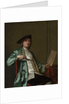 Portrait of Cornelis Ploos van Amstel, c.1758 by George van der Mijn