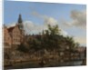 View of Oudezijds Voorburgwal with the Oude Kerk in Amsterdam, c.1670 by Jan van der Heyden