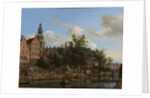 View of Oudezijds Voorburgwal with the Oude Kerk in Amsterdam, c.1670 by Jan van der Heyden