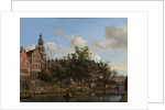 View of Oudezijds Voorburgwal with the Oude Kerk in Amsterdam, c.1670 by Jan van der Heyden