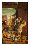 The Martyrdom of Saint Sebastian, c.1497 by Josse (fl.1493-1508) Lieferinxe