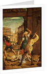 The Martyrdom of Saint Sebastian, c.1497 by Josse (fl.1493-1508) Lieferinxe