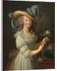 Marie-Antoinette dans une robe en mousseline, années 1780 by Elisabeth Louise Vigee-Lebrun