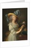 Marie-Antoinette dans une robe en mousseline, années 1780 by Elisabeth Louise Vigee-Lebrun
