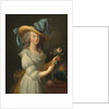 Marie-Antoinette dans une robe en mousseline, années 1780 by Elisabeth Louise Vigee-Lebrun