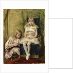 Hildegard and Alfhild Tamm, 1882 by Hildegard Katerina Thorell