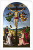 The Crucified Christ with the Virgin Mary, Saints and Angels, c.1502-03 by Raphael