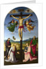 The Crucified Christ with the Virgin Mary, Saints and Angels, c.1502-03 by Raphael