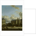 Dam Square with Nieuwe Kerk and Koninklijk Paleis, 1668 by Jan van der Heyden