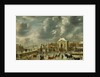 Heiligewegspoort in winter, 1653-73 by Jan Abrahamsz. Beerstraten