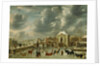 Heiligewegspoort in winter, 1653-73 by Jan Abrahamsz. Beerstraten