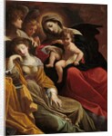 The Dream of Saint Catherine of Alexandria, c.1593 by Ludovico Carracci