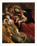 The Dream of Saint Catherine of Alexandria, c.1593 by Ludovico Carracci
