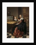 Woman playing the virginal, 1630-40 by Jan Miense Molenaer