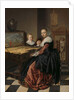 Woman playing the virginal, 1630-40 by Jan Miense Molenaer