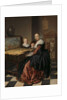 Woman playing the virginal, 1630-40 by Jan Miense Molenaer