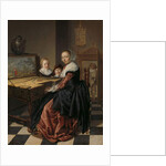 Woman playing the virginal, 1630-40 by Jan Miense Molenaer