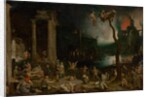 Aeneas and the Sibyl in the underworld, c.1604 by Jan the Elder Brueghel