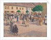 Myjava market, 1903 by Milos Jiranek