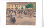 Myjava market, 1903 by Milos Jiranek