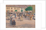 Myjava market, 1903 by Milos Jiranek