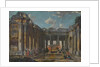 Scene in Roman Ruins, c.1740 by Giovanni Paolo Pannini or Panini