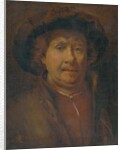 Self portrait by Rembrandt Harmensz. van Rijn (after)