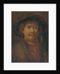 Self portrait by Rembrandt Harmensz. van Rijn (after)