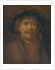 Self portrait by Rembrandt Harmensz. van Rijn (after)