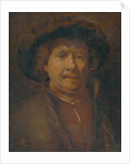Self portrait by Rembrandt Harmensz. van Rijn (after)