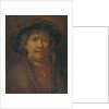 Self portrait by Rembrandt Harmensz. van Rijn (after)