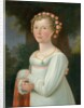 Girl in a white dress, 1800-20 by European School