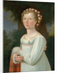 Girl in a white dress, 1800-20 by European School