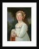 Girl in a white dress, 1800-20 by European School
