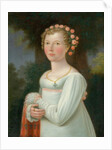 Girl in a white dress, 1800-20 by European School