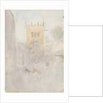 Belfry in Strážky II., 1890-1910 by Laszlo Mednyanszky