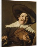 Daniel van Aken Playing the Violin, c.1640 by Frans Hals