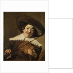 Daniel van Aken Playing the Violin, c.1640 by Frans Hals