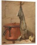 Rabbit and Copper Pot c.1739-40 by Jean-Baptiste Simeon Chardin