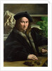 Portrait of a Collector, c.1523 by Parmigianino