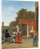 A Dutch Courtyard, c.1658-60 by Pieter de Hooch